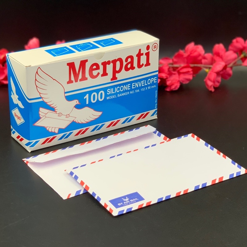 

Amplop premium 104 airmail MERPATI