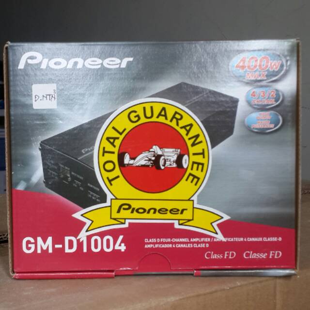 Pioneer Amplifier GM- D1004