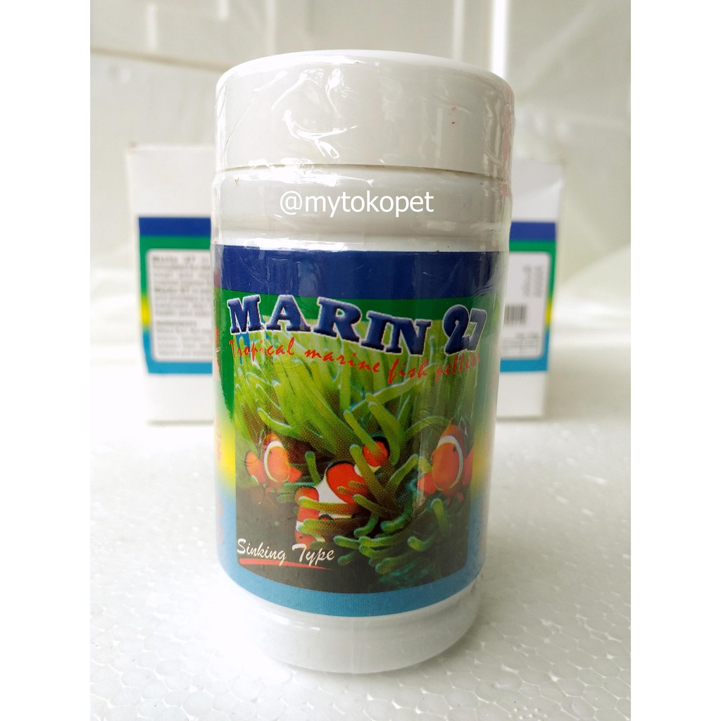 MARIN27 PAKAN IKAN AIR LAUT - Tropical Marine Fish Pellet