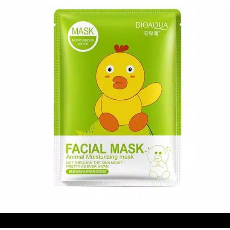 BIOAQUA ANIMAL MASK / BIOAQUA MOISTURIZING ANIMAL FACIAL MASK