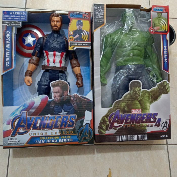 Action Fgure Captain America Titan Hero TecH And Game