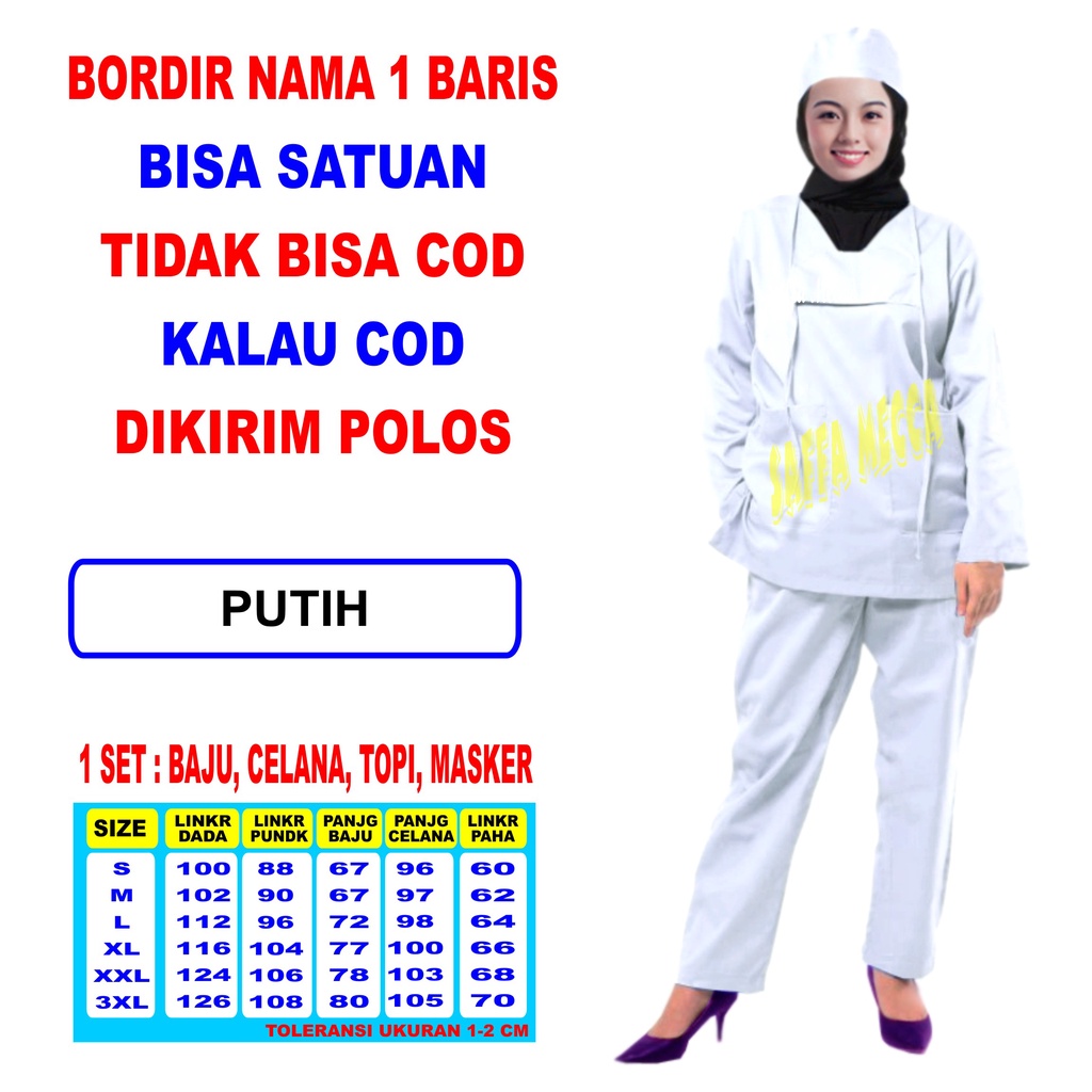 BORDIR BAJU OK / BORDIR BAJU OKA / BORDIR OKA / LENGAN PANJANG