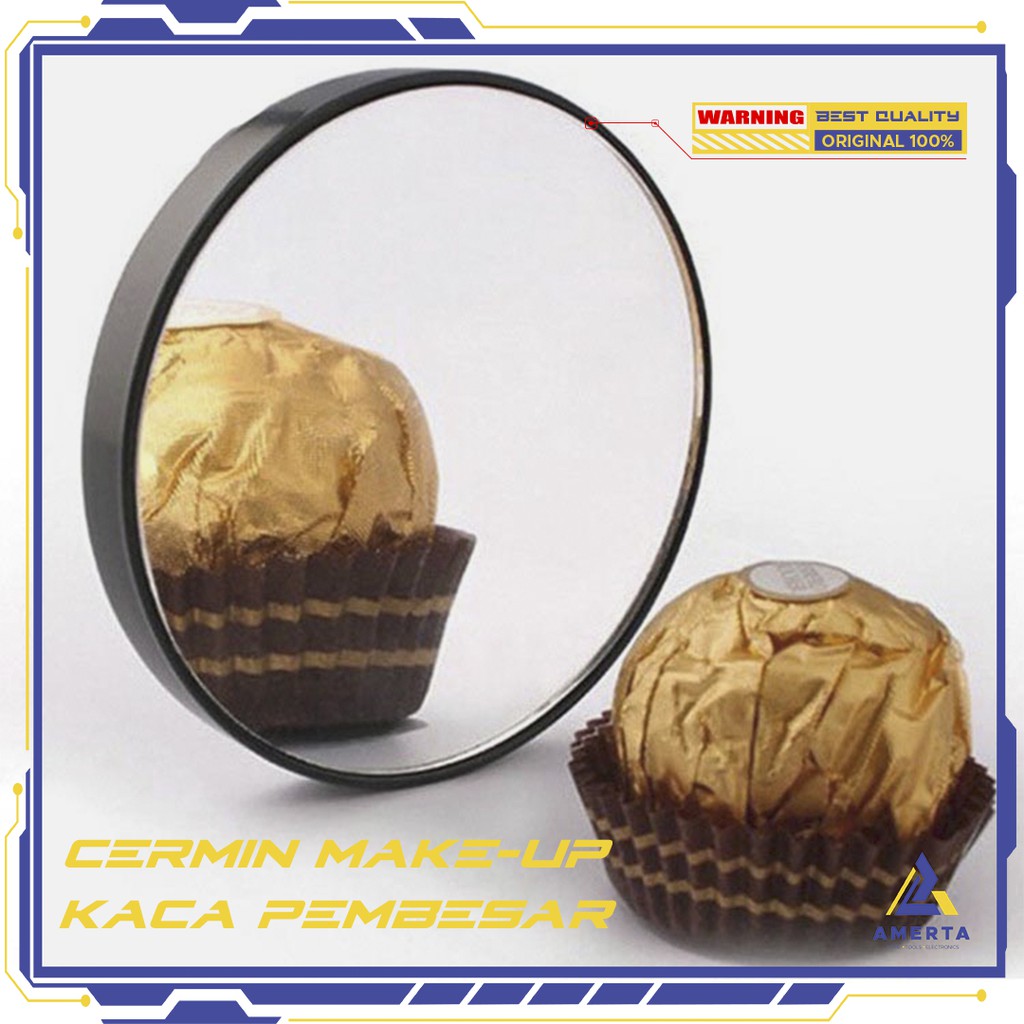 Cermin Make Up Kaca Pembesar Close Up 10x