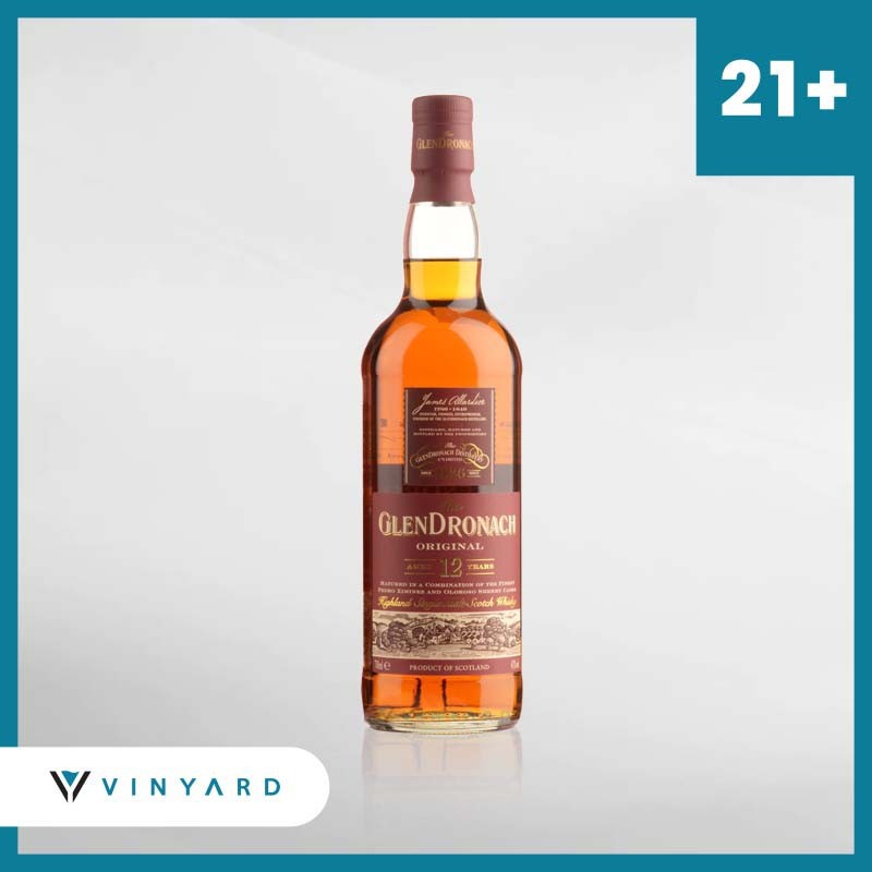 Glendronach 12 Years Old Single Malt Scotch Whisky 700 Ml