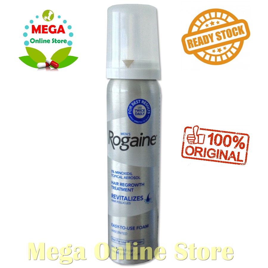 Rogaine Foam 5% Minoxidil 60 Gram