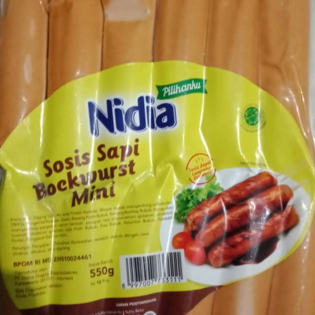 

Sosis bakar Nidia