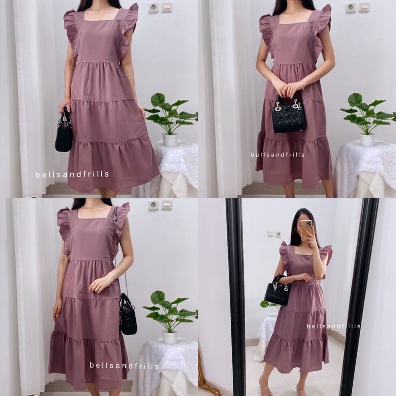 CATHERINE - IVY DRESS/DRESS WANITA/BAHAN KATUN SHAKILLA