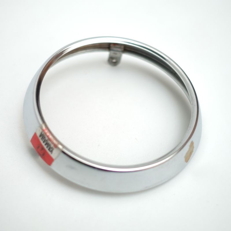 RING LAMPU DEPAN HEADLAMP YAMAHA RX100 RX125 RXK RX135 RX 100 125 135 RXS CONGO ORIGINAL NOS ORI BAR