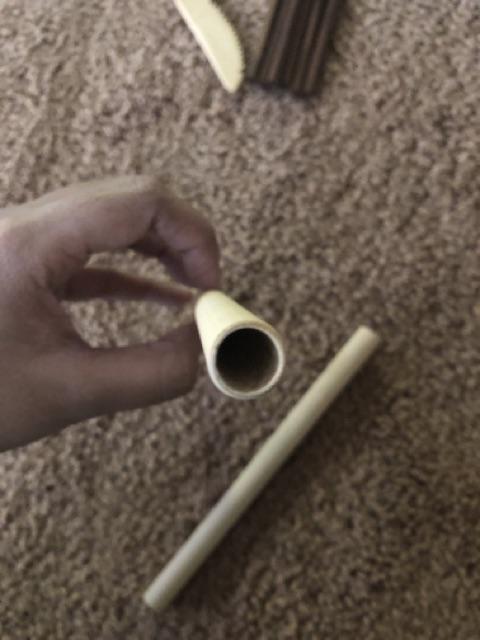 Bali Flash Sale Bamboo Straw Sikat Pembersih Sedotan Metal Stainless Logam Bambu Straw Botol Brush