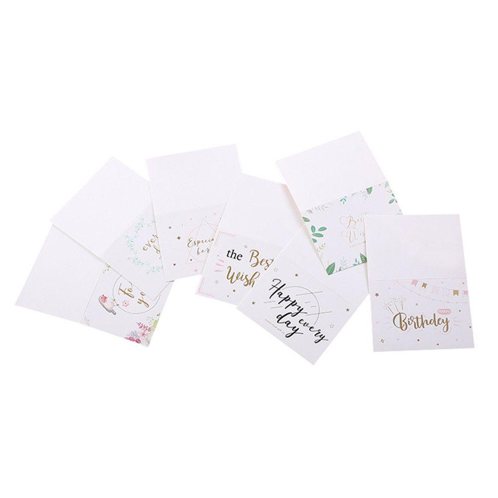 Preva Thanks Card Bronzing Paket Sisipan Best Wishes Happy Birthday