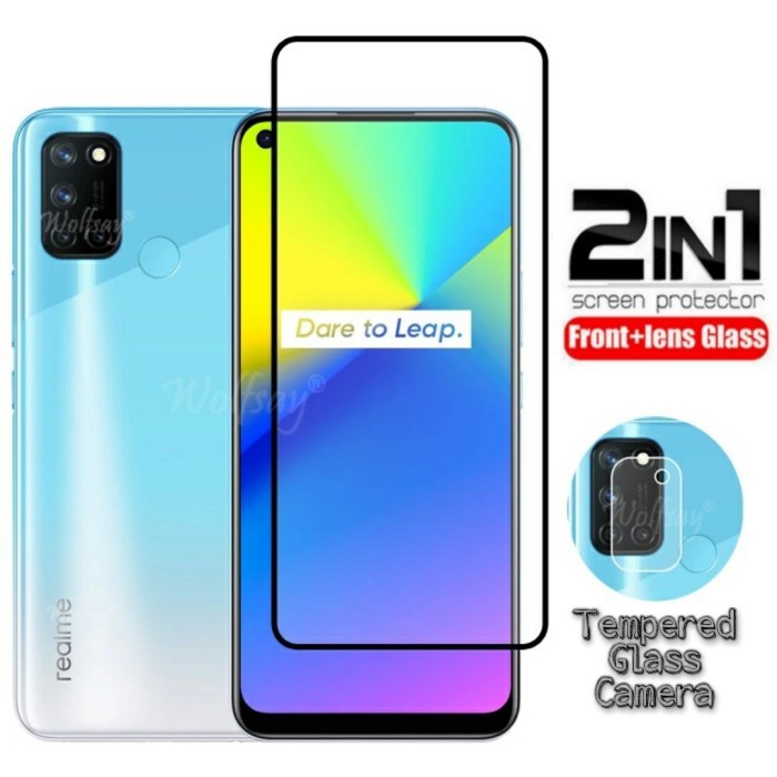 Tempered Glass REALME 7 / 7i / 7 PRO / C17 Screen Protector Free Tempered Kamera
