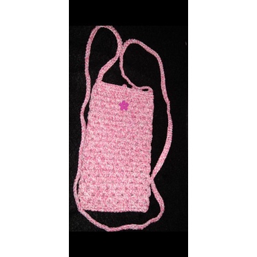 dompet hp rajut handmade