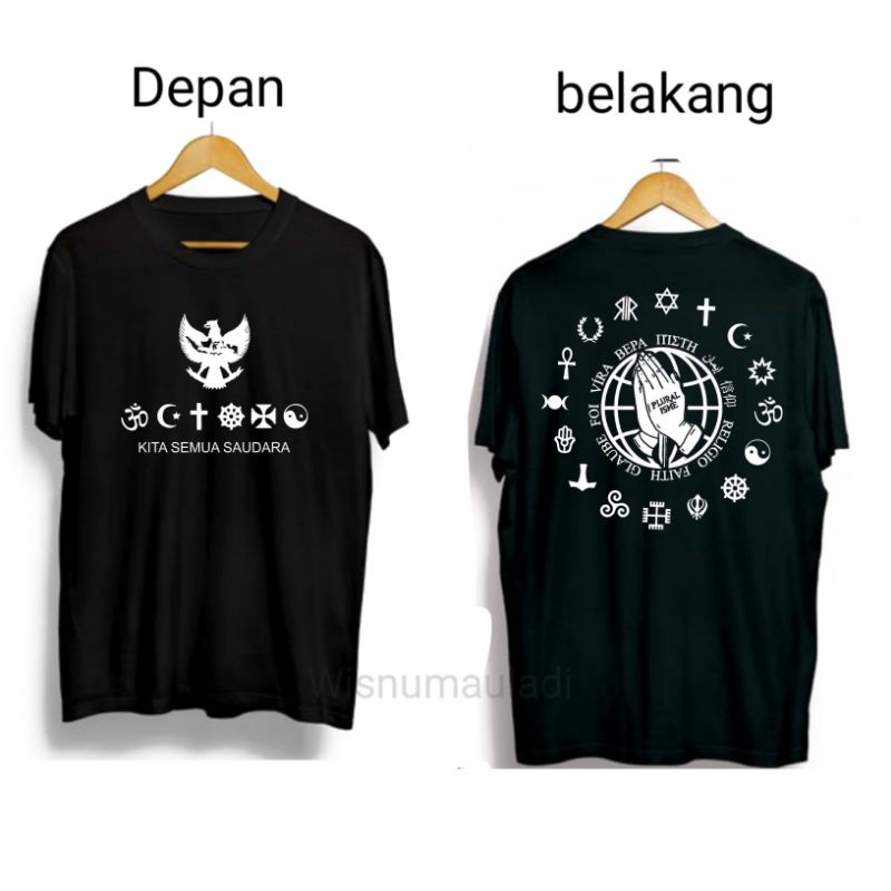 Baju kaos Pria/Wanita Pluralisme Gus Dur T-shirt - Pluralisme Toleransi