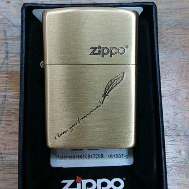 Zippo Motif Grafir Daun Kwalitas Super Premium/Grade Ori