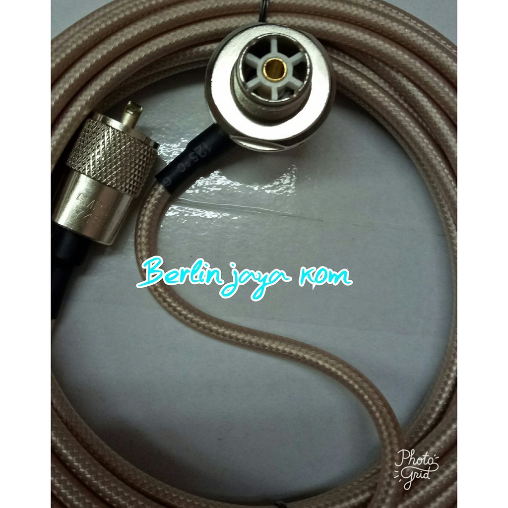 KABEL TEPLON TAIWAN RG 58 PANJANG 6METER