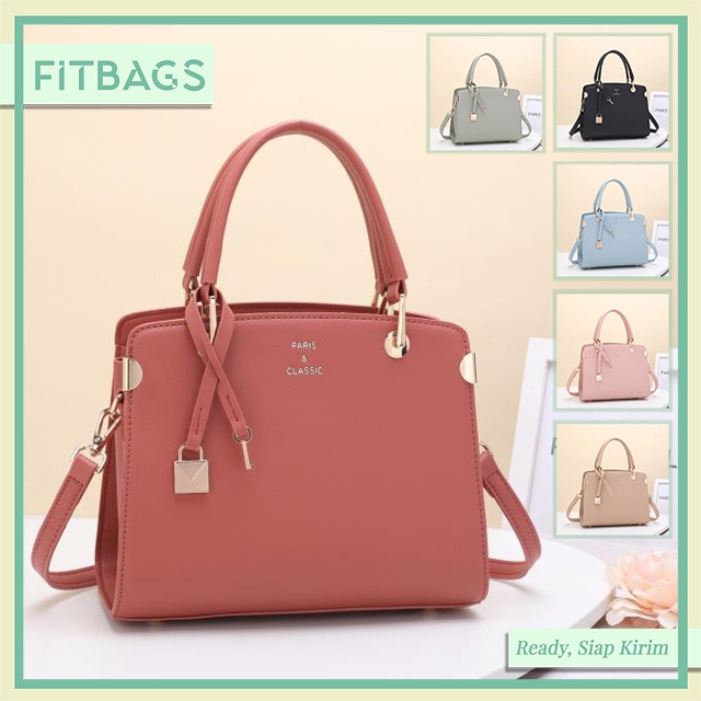 FITBAGS Tas Import Wanita Hand Bag - Paris &amp; Classic 3143