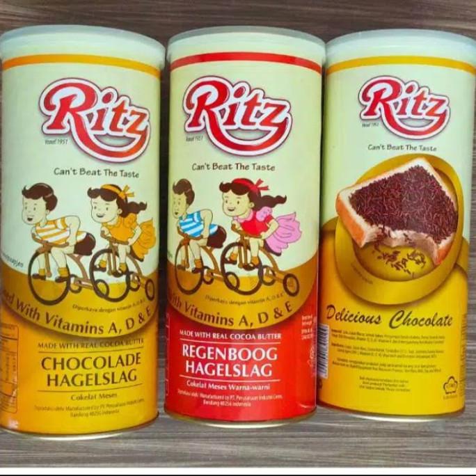 

Ritz Chocolate Kaleng 300Gr Delicious Hagelslag Coklat Meses Warna