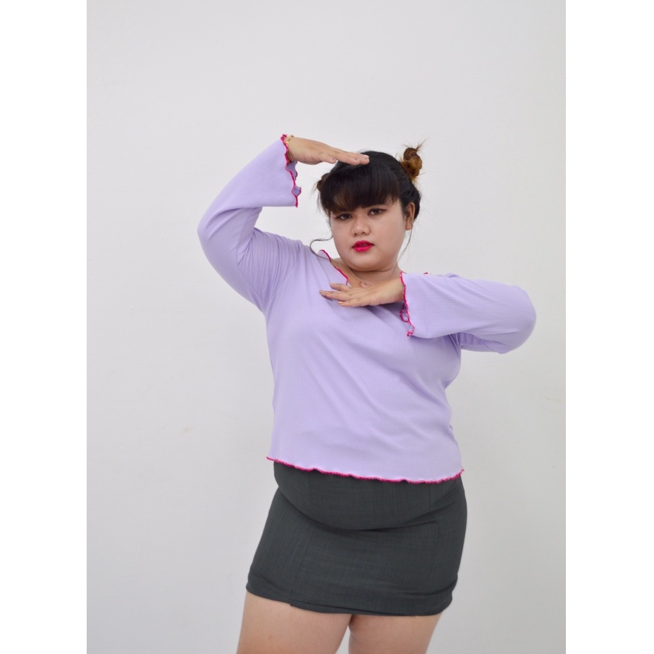 Celya Blouse Jumbo / Atasan Jumbo Wanita / Charla.id / CHA 0995-2