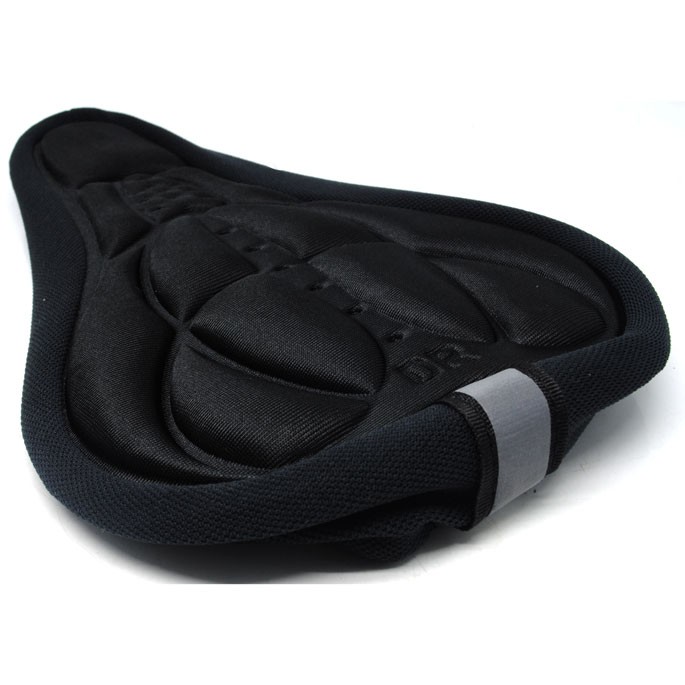 r-Tree Jok Sadel Sepeda Sporty Silicone &amp; Sponge - Black