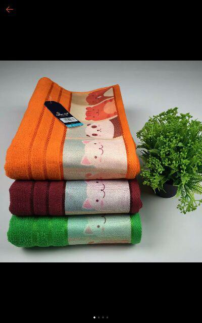 Paket 3 Pcs - Terry Palmer Cotton Club Handuk Anak / Bayi 60x120 - Lembut - Menyerap Air