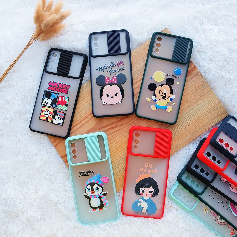 CASE SLIDE SAMSUNG A22 4G A01 CORE A02 A02S A20S A03S A10S A12 A30 A32 A51 A52 A71 J2 PRIME J7 RUBBER GAMBAR