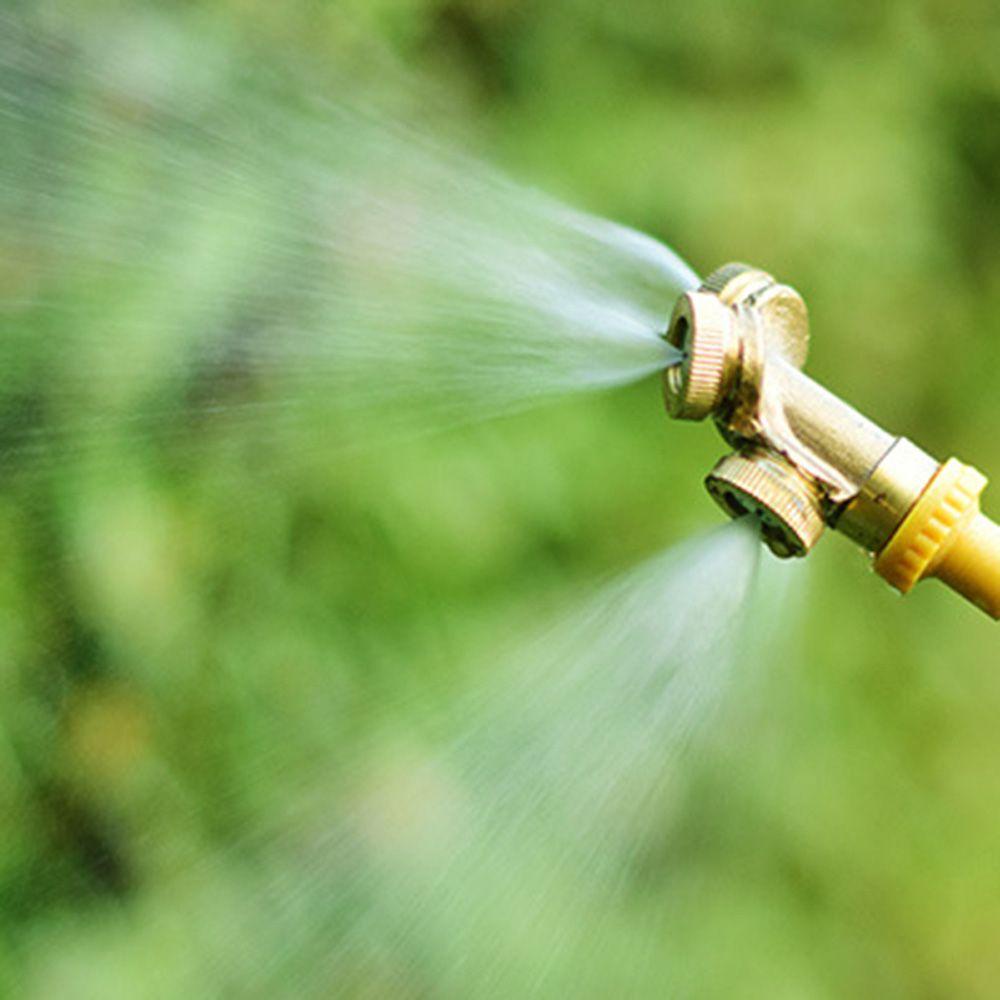 Rebuy Spray Nozzle Kuningan1/2/3 /4 Lubang Konektor Penyiraman Sprayer Sistem Irigasi Rumput