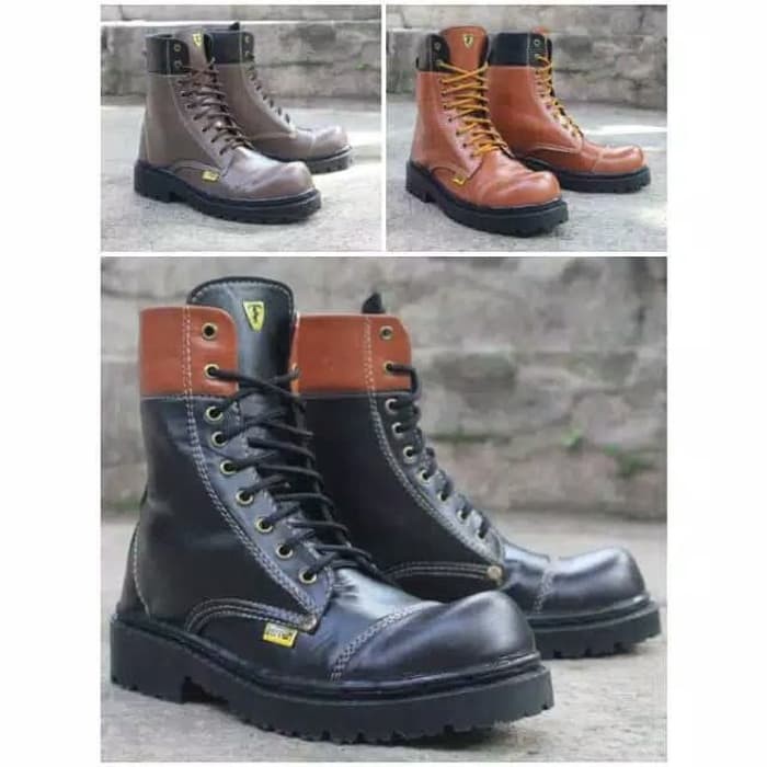Sepatu Pria Safety Boots Underground Ferrari Falco