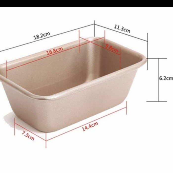 Chefmade small Loaf Pan WK9064 / Loyang Roti Anti Lengket