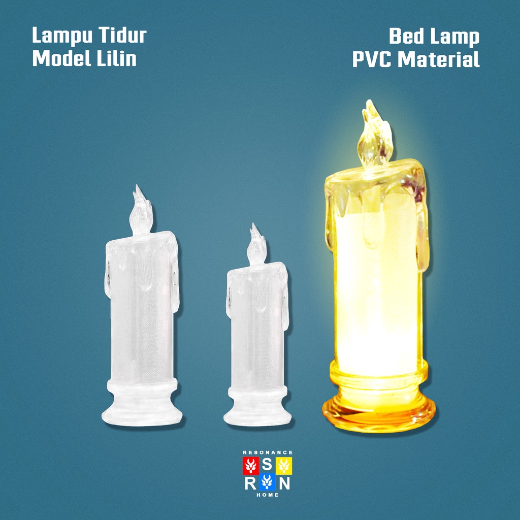 Lilin LED Elektrik Dekorasi Kamar / Candle Lamp Resonance Home