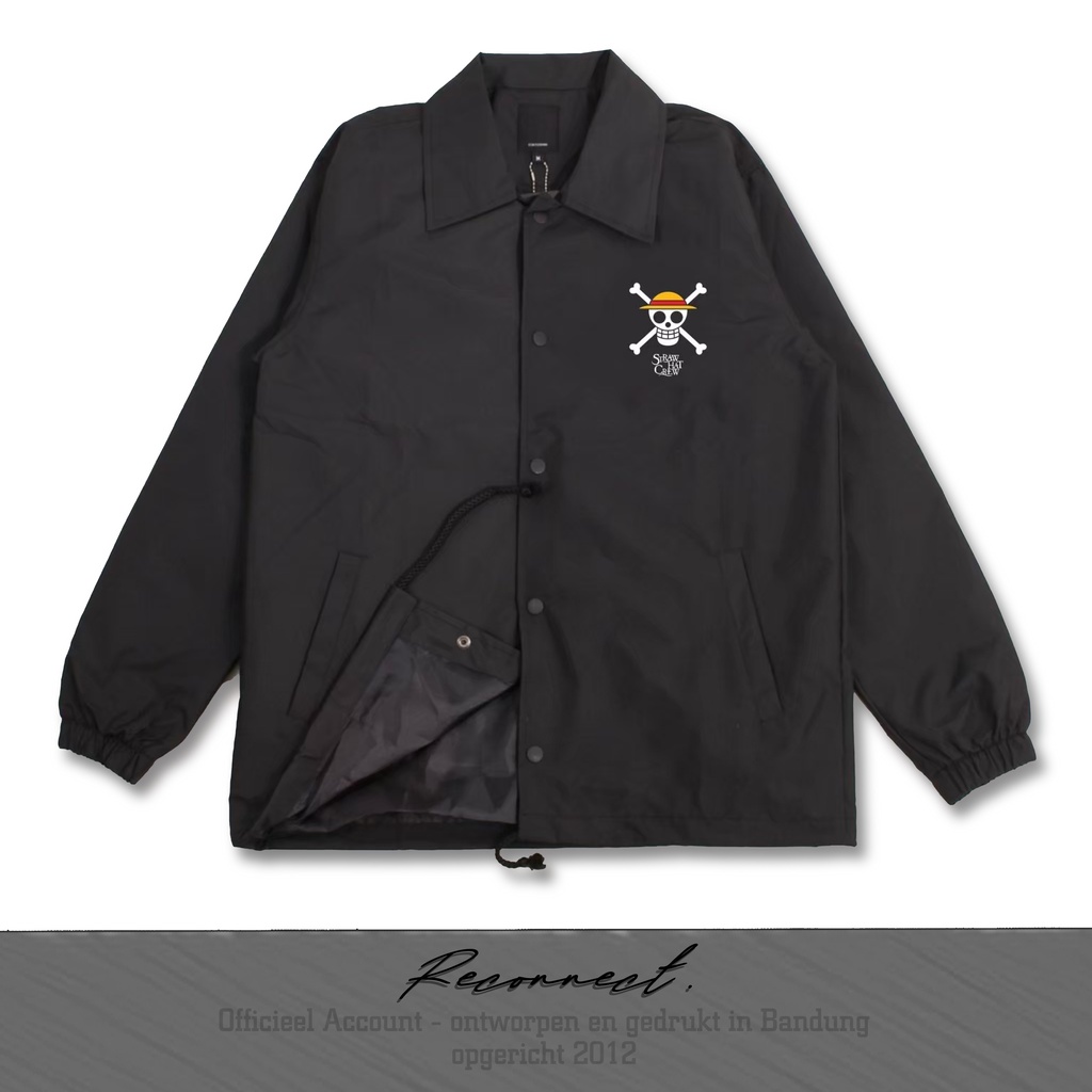 Reconnect Coach Jacket Series One Piece Monkey D Luffy - Unisex - Waterproof