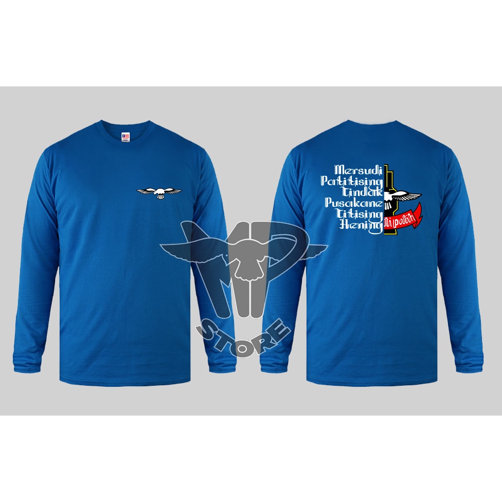Kaos Pencak Silat Kaos Merpati Putih MP07 Lengan Panjang