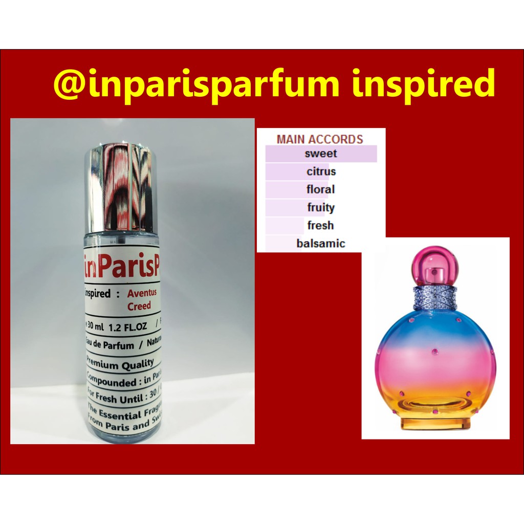 in Paris Parfum inspired RAINBOW FANTASY BRITNEY SPEARS