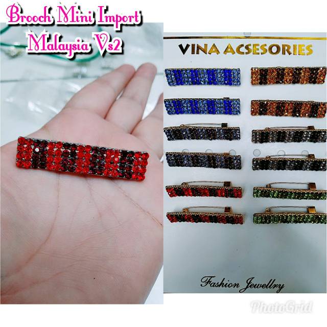 Isi 12pcs broos mini kwalitas super