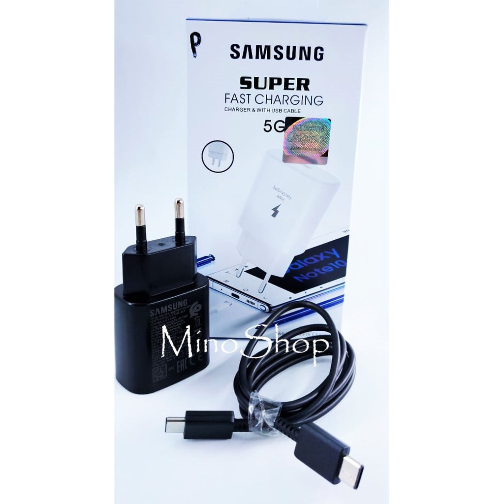 CHARGER SAMSUNG NOTE 10 PLUS SUPER FAST CHARGING USB TYPE-C TO TYPE-C