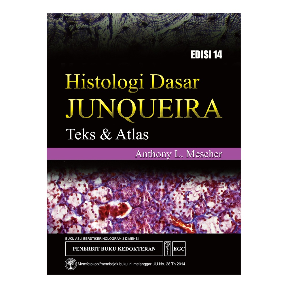 Jual Original Buku Histologi Dasar Teks & Atlas Junqueira, Ed.14 ...