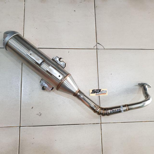 KNALPOT TSUKIGI DAENG DV FULL STAINLESS VARIO150 PCX NEW AEROX155 NMAX OLD, NEW 2020 ADV PCX160 2021-Vario150 2018