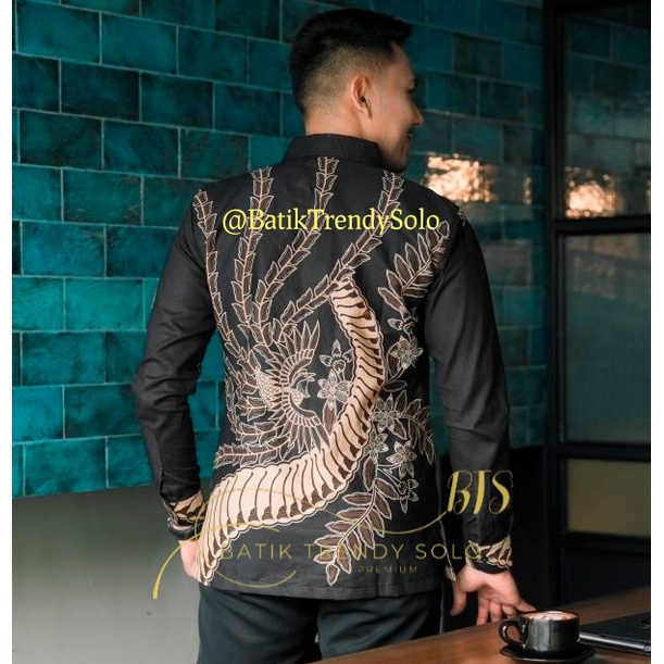 Hem  Kemeja Baju Batik Pria Cowok Laki Laki Slimfit Full Lapis Furing Lengan Panjang Lengan Pendek Original Asli Batik Jumanta Solo Laweyan Size S M L Xl XXL Bahan Katun Premium  985