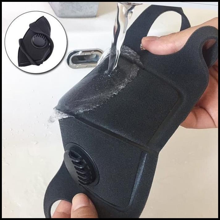 Masker Kain Pitta Non Disposable Scuba Kn95 Motor Polusi With Filter