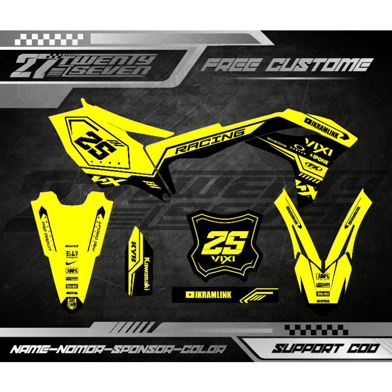 Decal kx 250 decal kx 450