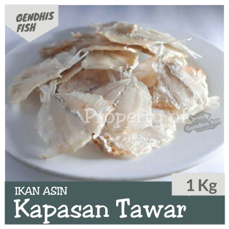 

Ikan asin Kapasan Tawar kemasan 1 kg