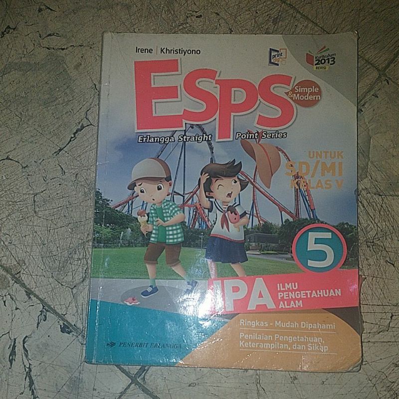 Buku ESPS IPA  5 SD revisi