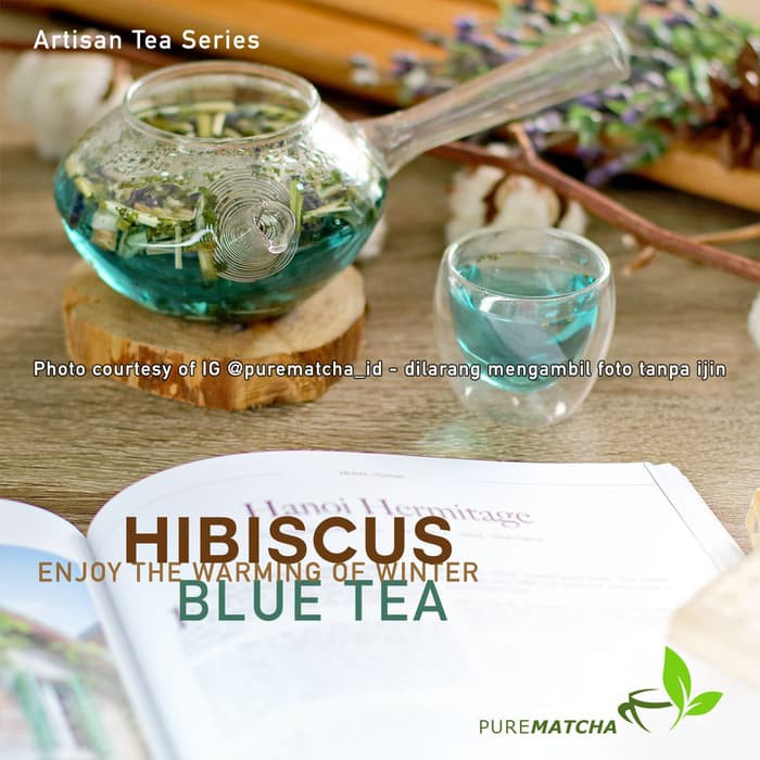 

Artisan Tea Cafe - Butterfly Pea Tea Teh Biru Bunga Telang SAMPLE 10gr - tth753