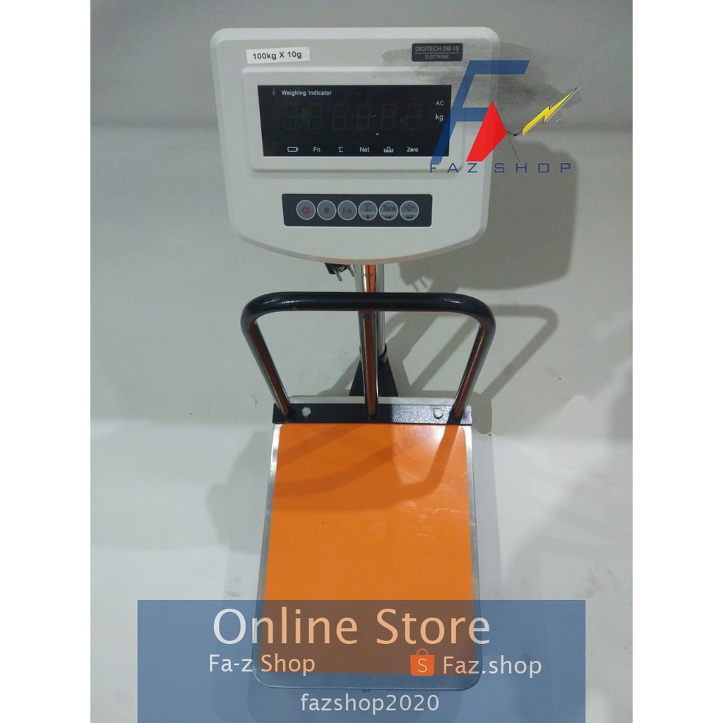 timbangan duduk digital digitech db-1s 100kg / digitech db1s asli