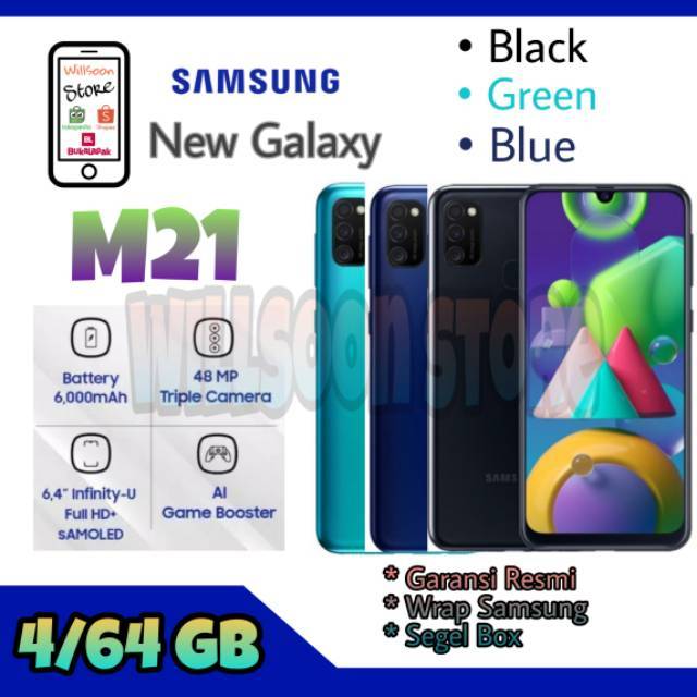 Jual Samsung M21 4 64 Gb Garansi Resmi Sein Samsung Galaxy M22 Shopee Indonesia