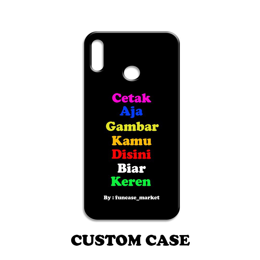 Custom Case hp Softcase HUAWEI HONOR 8X