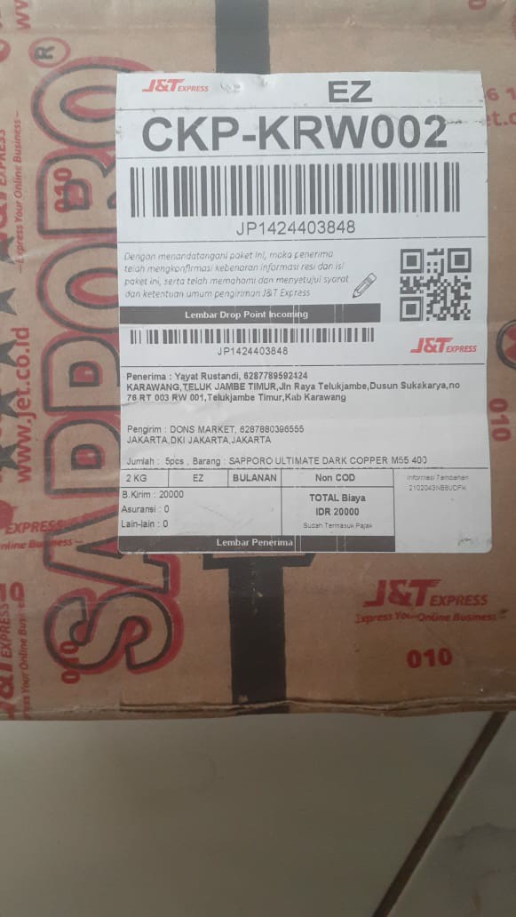 Sapporo Ultimate Dark Copper M55 400 Ml