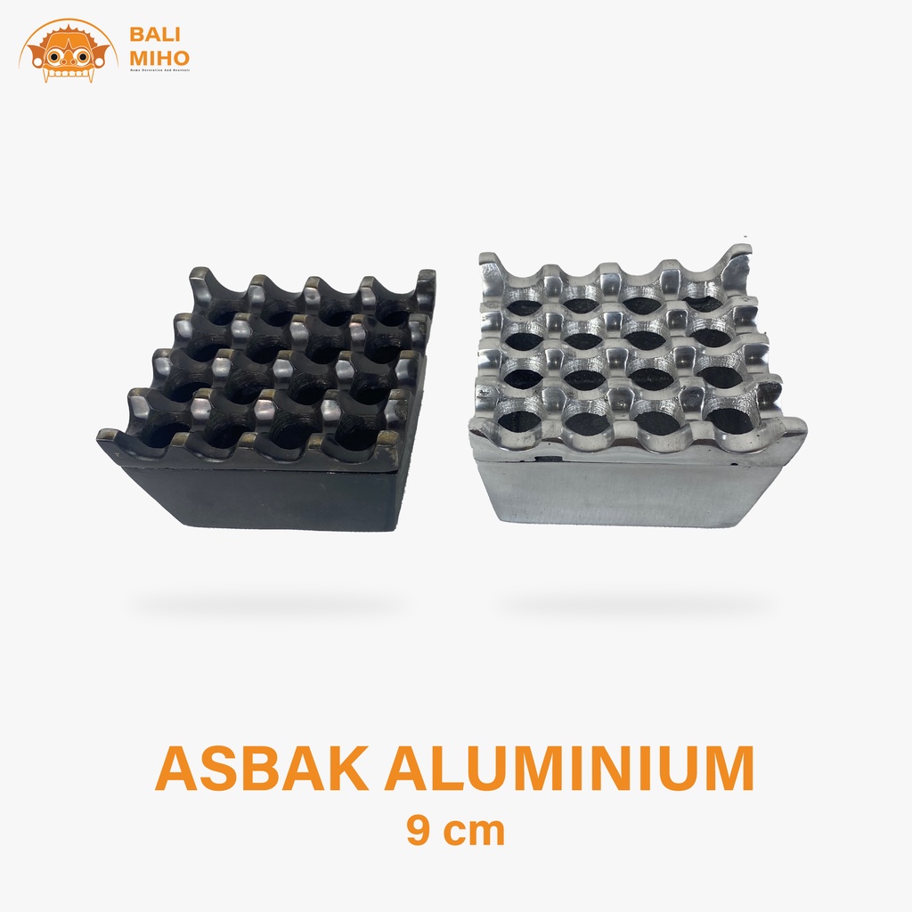 Asbak Aluminium 16 Lubang - Asbak Rokok Aluminium - Asbak Besi - Asbak alloy - Asbak Unik - Asbak Ro