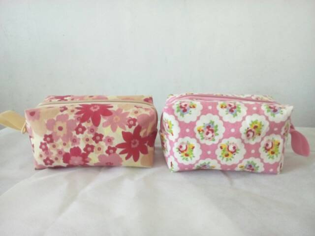 Souvenir dompet panjang pouch kanvas / souvenir pouch lontong canvas