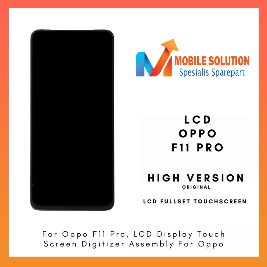 Grosir LCD Oppo F11 Pro ORIGINAL 100% Fullset Touchscreen - Parts Kompatibel Dengan Produk Oppo Garansi 1 Bulan + Packing / Bubbel