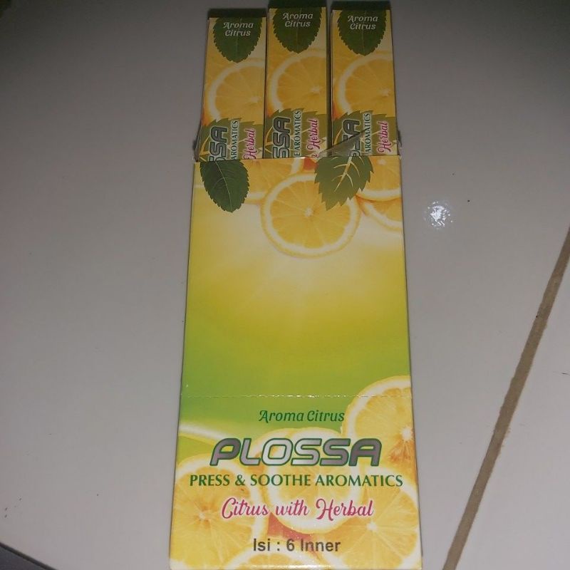 PLOSSA CITRUS WITH HERBAL 6PCS